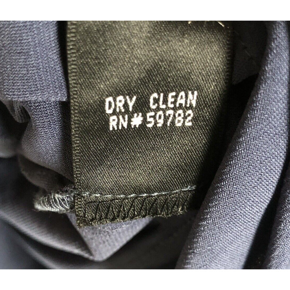 NWT ADRIANNA PAPELL Cocktail Dress Sz 6 Blue Midi Layered Lined Iridescent NEW - Picture 8 of 16